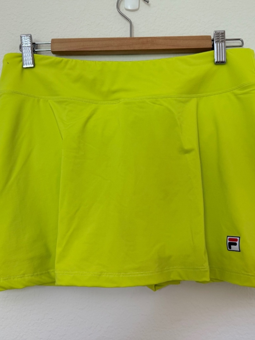 Fila Lime Green Tennis Skirt Med